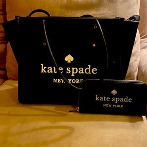 Kate Spade Ella tote and wallet
